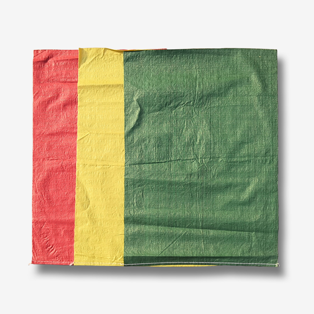 Red yellow green sandbag